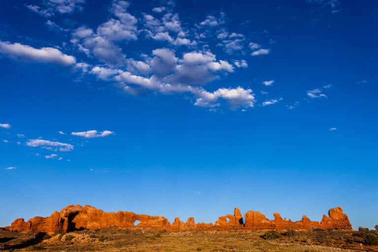 The Windows at Arches National Park Utah