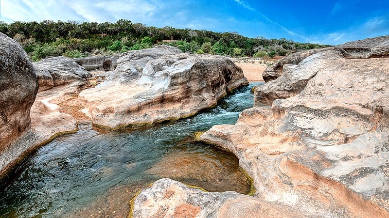 The Perdanales Falls (Water Canal)